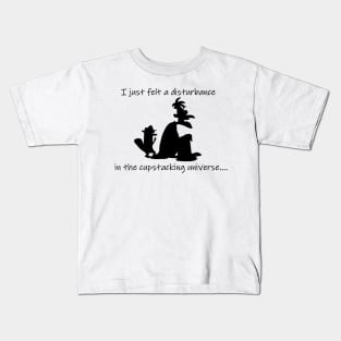 Cupstacking Universe Silhouette Kids T-Shirt